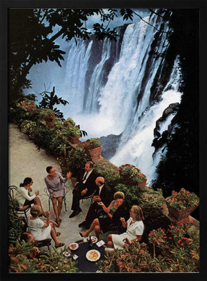 Tablou înramat „Zambezi Retreat” de Mikhail Siskoff