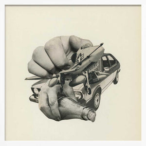 Tablou înramat „Velocity of the Sauce” de Mikhail Siskoff