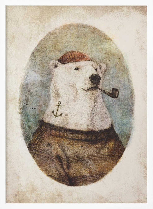 Tablou înramat „Onto the Shore” de Mike Koubou