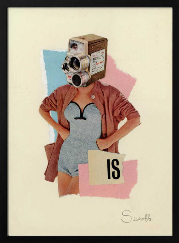 Tablou înramat „Beach Movies” de Mikhail Siskoff