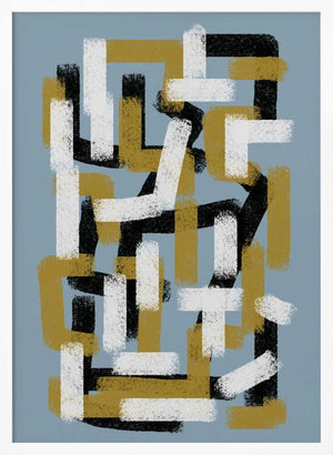 Tablou înramat „Abstract Composition No.1” de THE MIUUS STUDIO