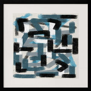 Tablou înramat „Abstract Maze” de THE MIUUS STUDIO