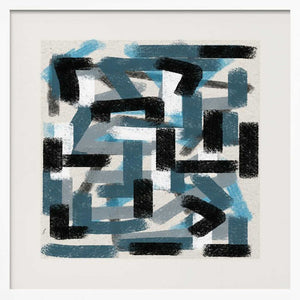 Tablou înramat „Abstract Maze” de THE MIUUS STUDIO