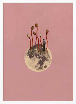 Tablou înramat „Lunar Growth” de Dominik Przerwa