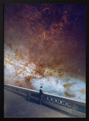 Tablou înramat „Luminous Galaxy” de Dominik Przerwa