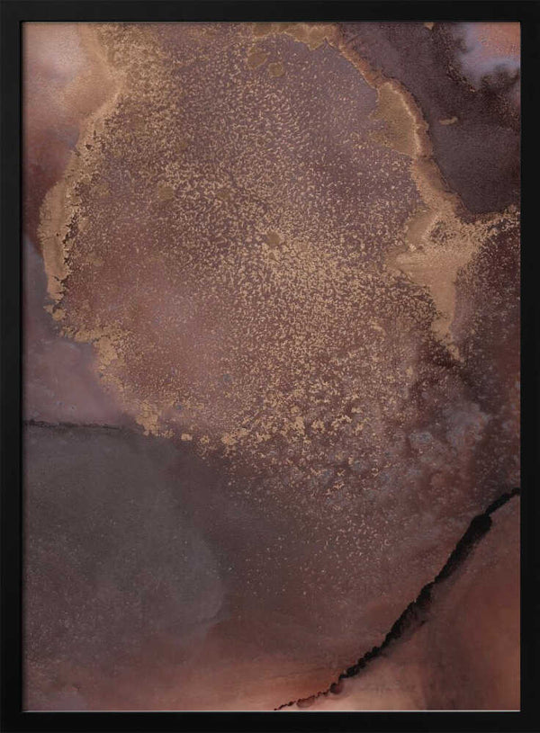 Tablou înramat „Organic Textures and Earthy Tones” de uplusmestudio