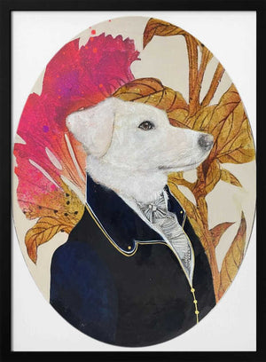Tablou înramat „Regal Canine Portrait” de Karenina Fabrizzi