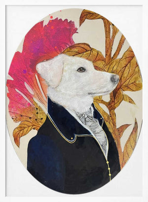 Tablou înramat „Regal Canine Portrait” de Karenina Fabrizzi