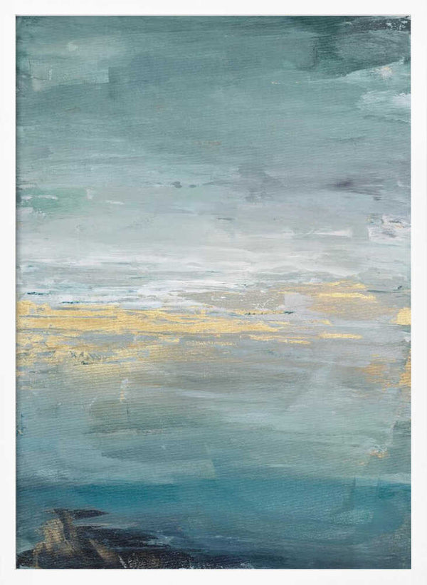 Tablou înramat „A Serene Seascape” de Julia Contacessi