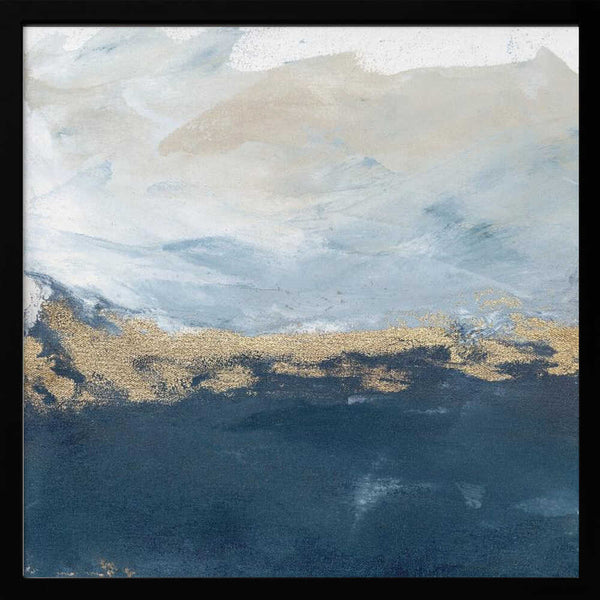 Tablou înramat „Peaceful Golden Horizon” de Julia Contacessi