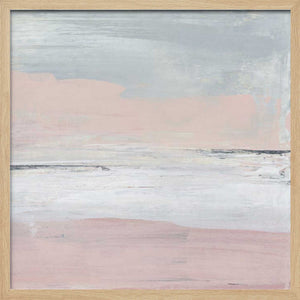 Tablou înramat „Peaceful Pastel Horizon” de Julia Contacessi