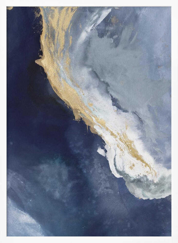 Tablou înramat „Golden Drift” de Julia Contacessi