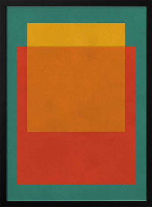 Tablou înramat „Vibrant Layers” de Vitor Costa