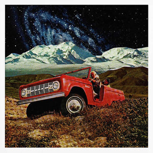 Tablou înramat „The Stars Are Brighter Way Out Here” de Mikhail Siskoff