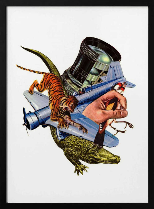 Tablou înramat „Adventures In Zoology” de Mikhail Siskoff