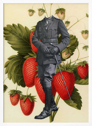 Tablou înramat „Major Strawberry” de Mikhail Siskoff