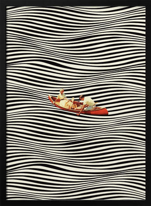 Tablou înramat „The Real Boat Trip” de Taudalpoi