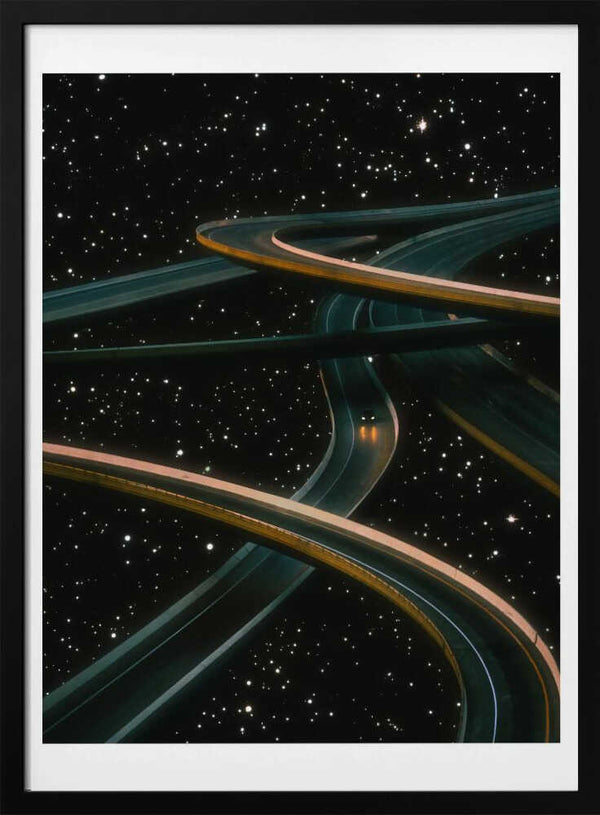 Tablou înramat „Driving Alone Thinking of You” de Taudalpoi