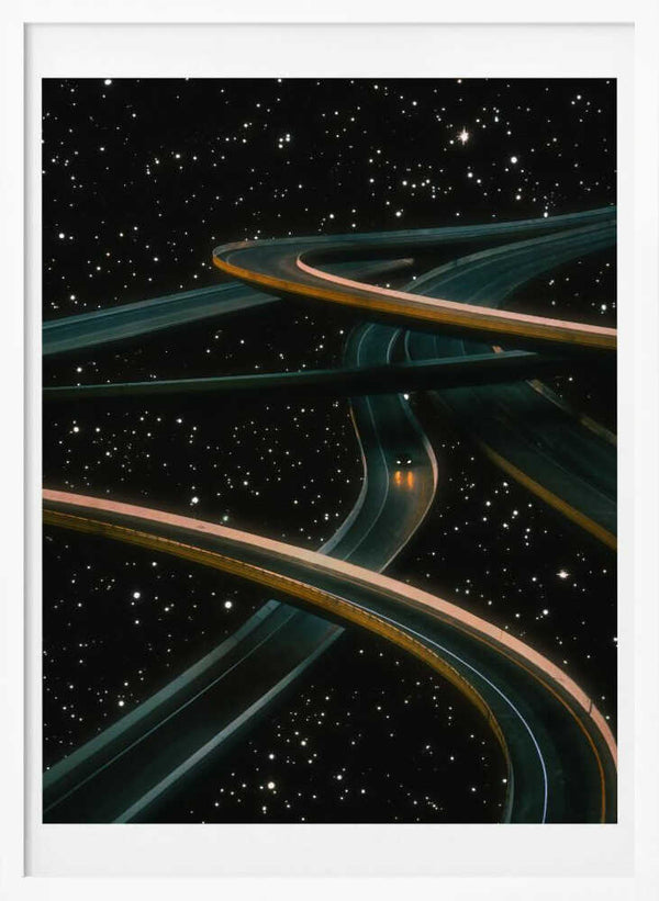 Tablou înramat „Driving Alone Thinking of You” de Taudalpoi