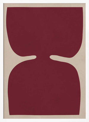Tablou înramat „Crimson Reflection” de Vitor Costa