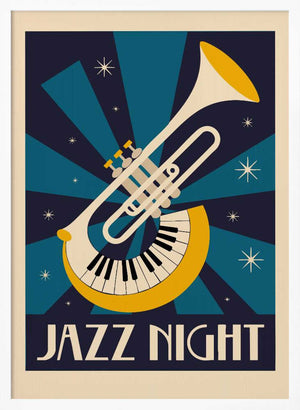 Tablou înramat „Jazz Night” de Andreas Magnusson