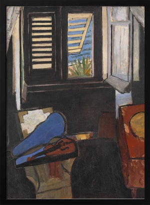 Tablou înramat „Intérieur Au Violon” de Henri Matisse