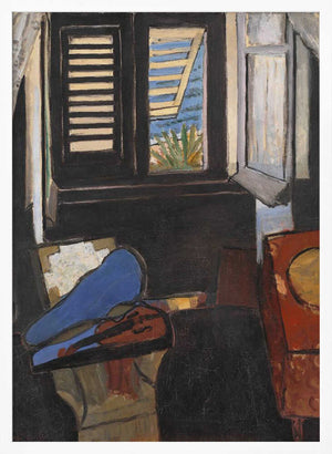 Tablou înramat „Intérieur Au Violon” de Henri Matisse