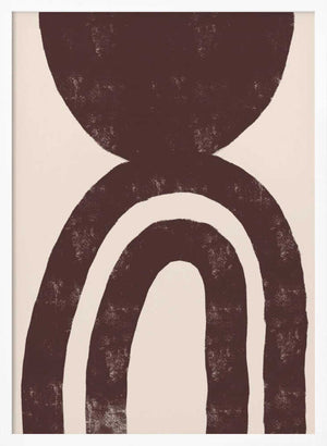 Tablou înramat „Abstract Shape No2” de THE MIUUS STUDIO