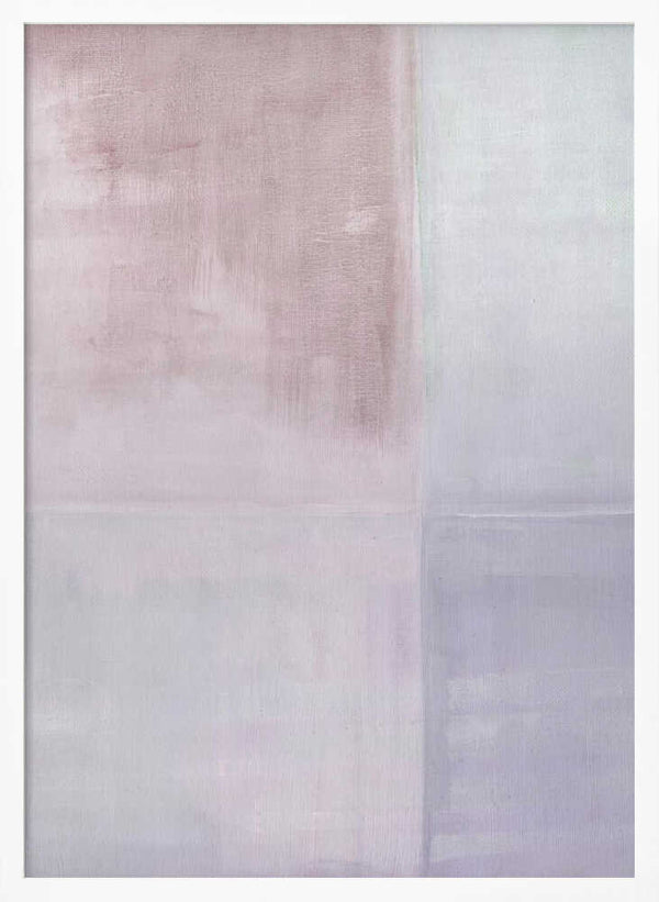 Tablou înramat „Pastel Painted Wall Mauve Pink” de Alexandra Weise