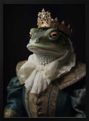 Tablou înramat „Frog Portrait” de Andreas Magnusson