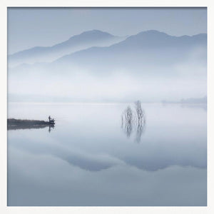 Tablou înramat „Blue silence” de Jose Beut
