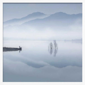 Tablou înramat „Blue silence” de Jose Beut