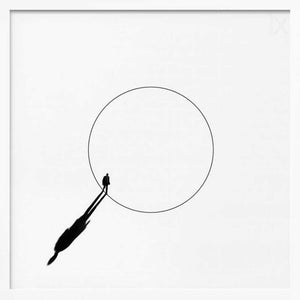 Tablou înramat „ Walking the circle!” de Huib Limberg