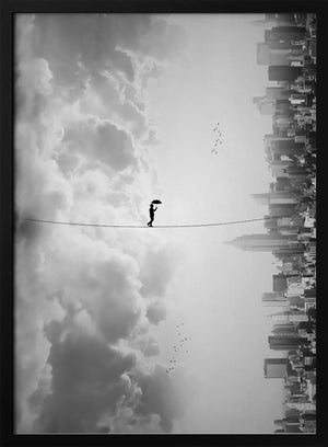 Tablou înramat „crossing” de Ivan Marlianto