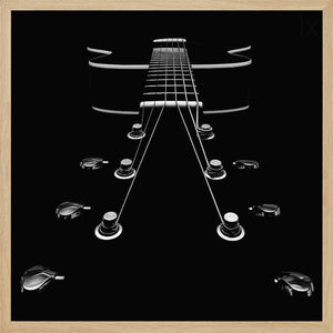 Tablou înramat „My New Baby” de Kim Lennert Simonsen