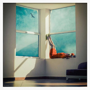 Tablou înramat „room with a view” de ambra