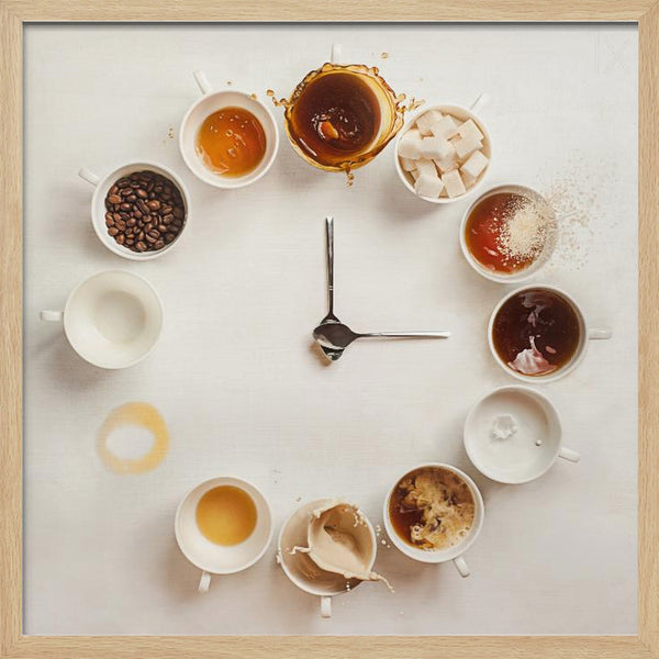Tablou înramat „It's Always Coffee Time” de Dina Belenko