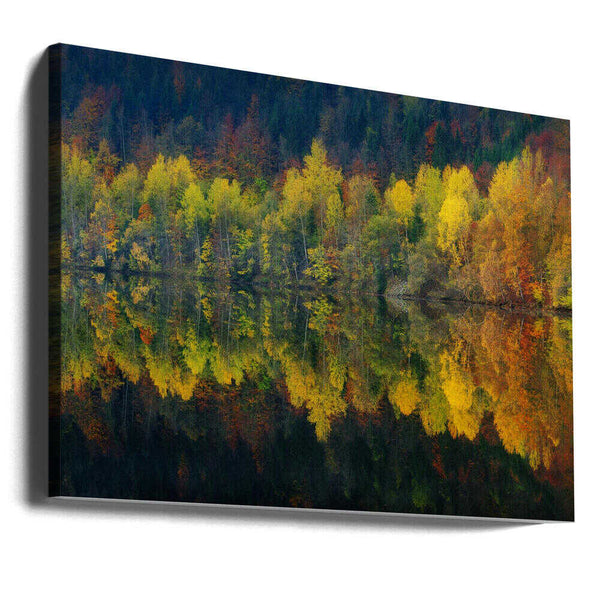 Tablou canvas „Autumnal silence” de Burger Jochen