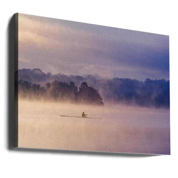 Tablou canvas „Morning Exercise” de 李从军 / Austin Li