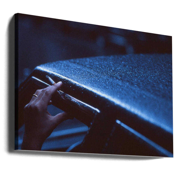 Tablou canvas „Waiting (from the series "New York Blues")” de Dieter Matthes