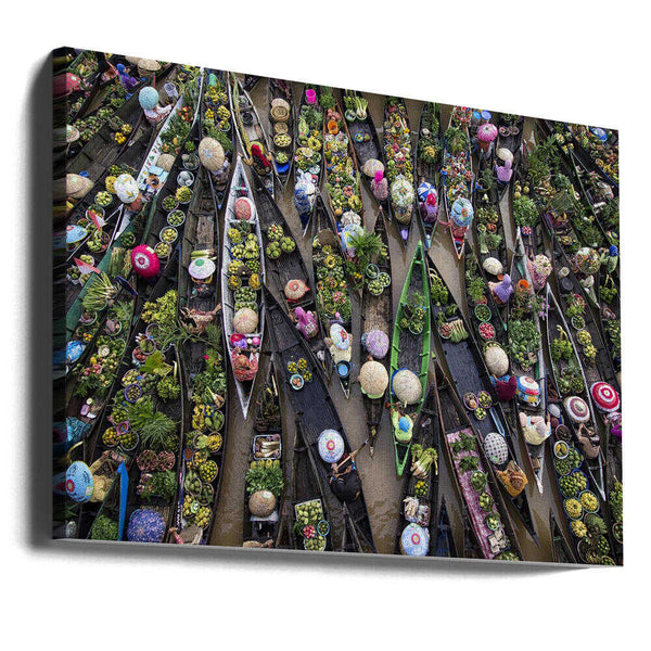 Tablou canvas „Pasar Terapung” de Insan Kamil