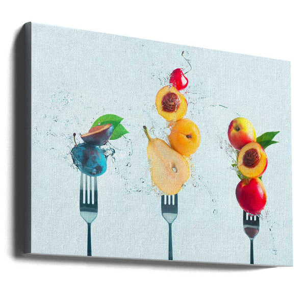 Tablou canvas „Making fruit salad” de Dina Belenko
