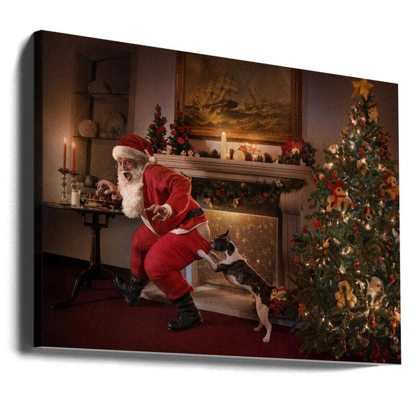 Tablou canvas „Santa was caught!” de DDiArte