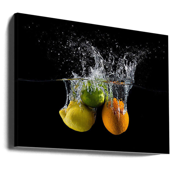 Tablou canvas „Citrus splash” de Mogyorosi Stefan