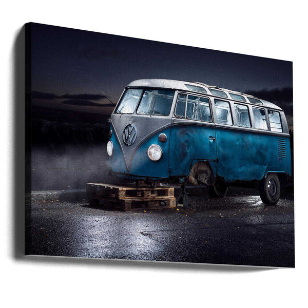 Tablou canvas „VW Kleinbus” de Petri Damstén