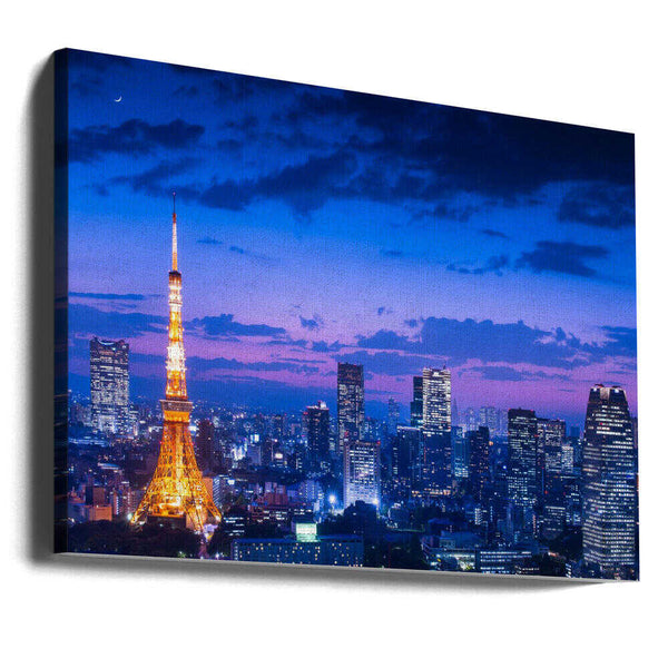 Tablou canvas „Tokyo night view” de Takao Kataoka