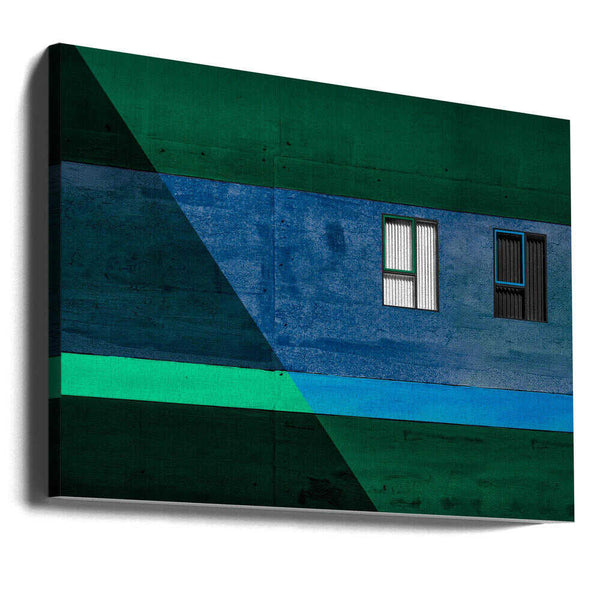 Tablou canvas „Blinds in black &amp; white.” de Inge Schuster