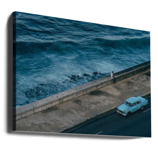 Tablou canvas „Malecon Beach” de Nasser Al-Nasser
