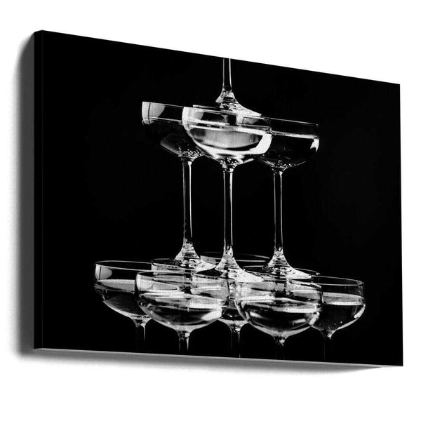 Tablou canvas „Champagne tower_10” de Pictufy Studio III