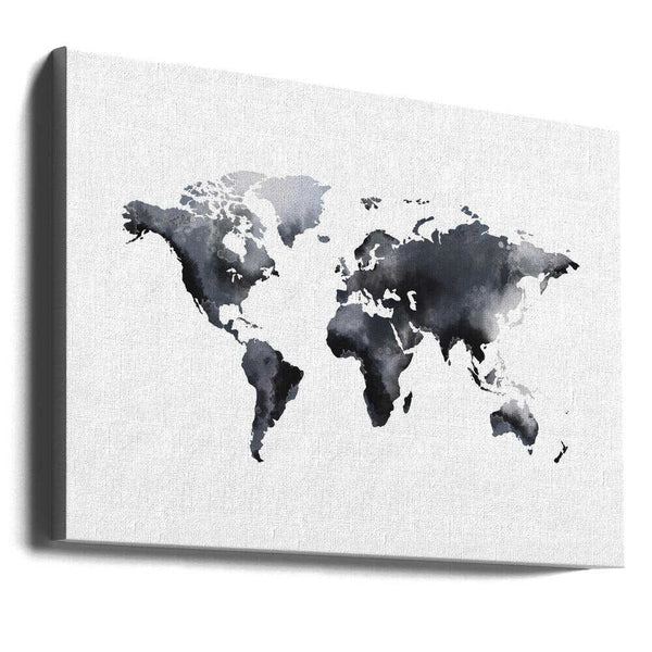 Tablou canvas „Dreamlike World Map” de THE MIUUS STUDIO